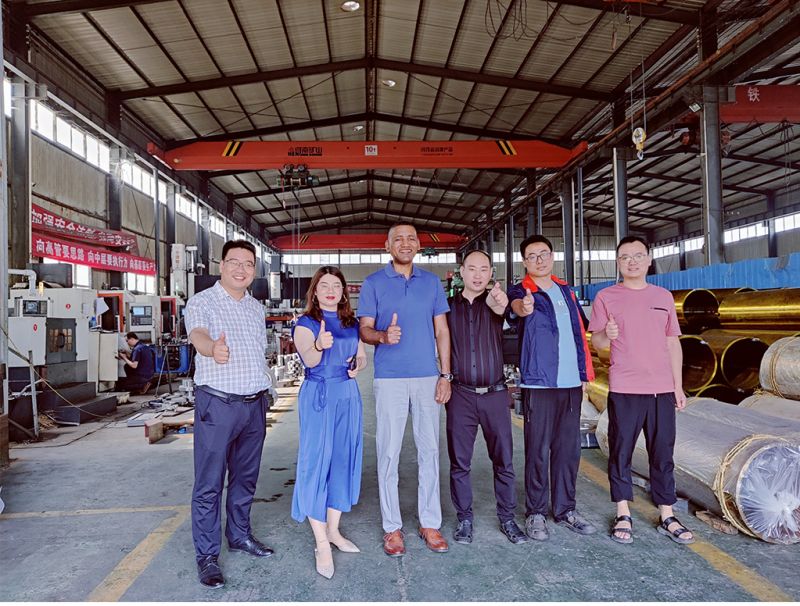 國(guó)外客戶(hù)來(lái)廠(chǎng)考察